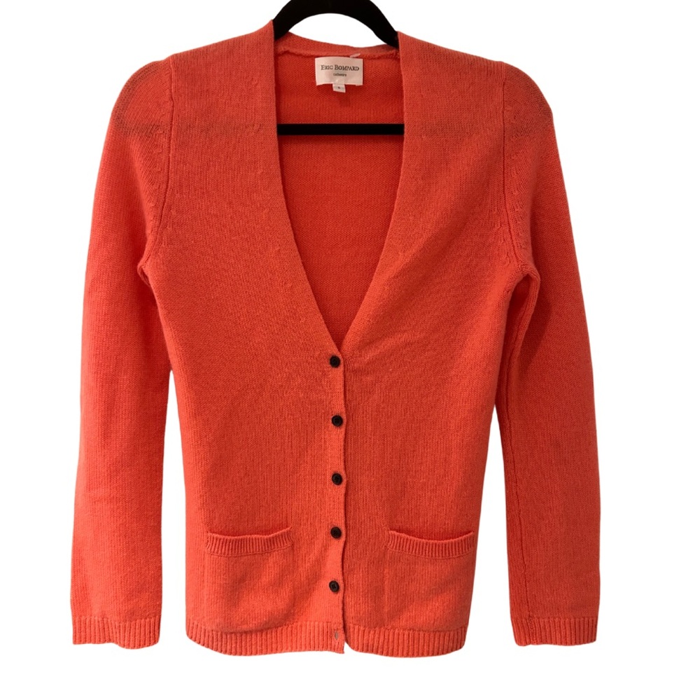 18. 100% Cashmere Eric Bompard Classic Cardigan